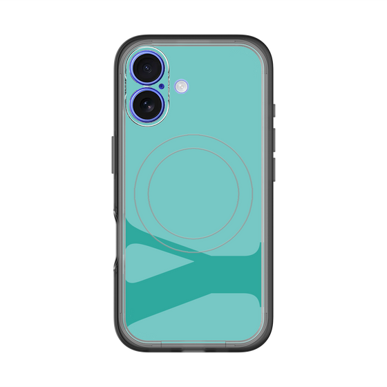 スリムプロテクションプレミアムケース with MagSafe［ オリジナル - initial color - Y light green ］