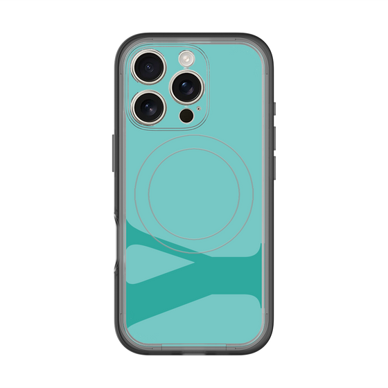 スリムプロテクションプレミアムケース with MagSafe［ オリジナル - initial color - Y light green ］