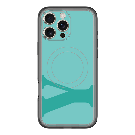スリムプロテクションプレミアムケース with MagSafe［ オリジナル - initial color - Y light green ］