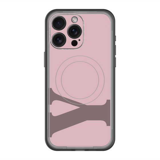 スリムプロテクションプレミアムケース with MagSafe［ オリジナル - initial color - Y dusty pink ］
