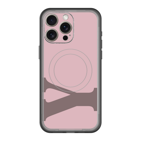 スリムプロテクションプレミアムケース with MagSafe［ オリジナル - initial color - Y dusty pink ］