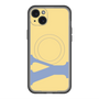 スリムプロテクションプレミアムケース with MagSafe［ オリジナル - initial color - Y yellow ］