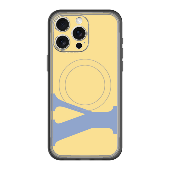 スリムプロテクションプレミアムケース with MagSafe［ オリジナル - initial color - Y yellow ］