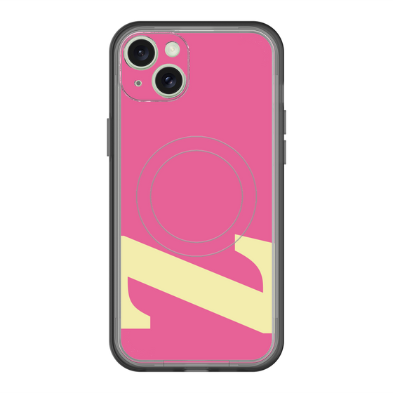 スリムプロテクションプレミアムケース with MagSafe［ オリジナル - initial color - Z pink ］