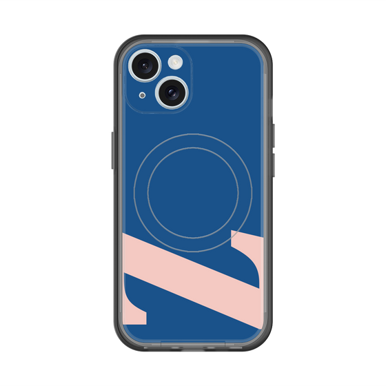 スリムプロテクションプレミアムケース with MagSafe［ オリジナル - initial color - Z navy ］