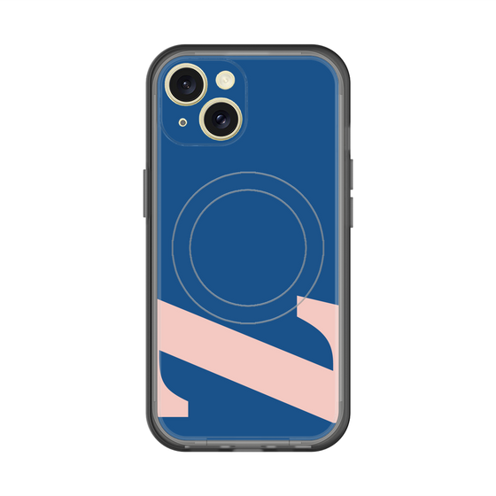 スリムプロテクションプレミアムケース with MagSafe［ オリジナル - initial color - Z navy ］