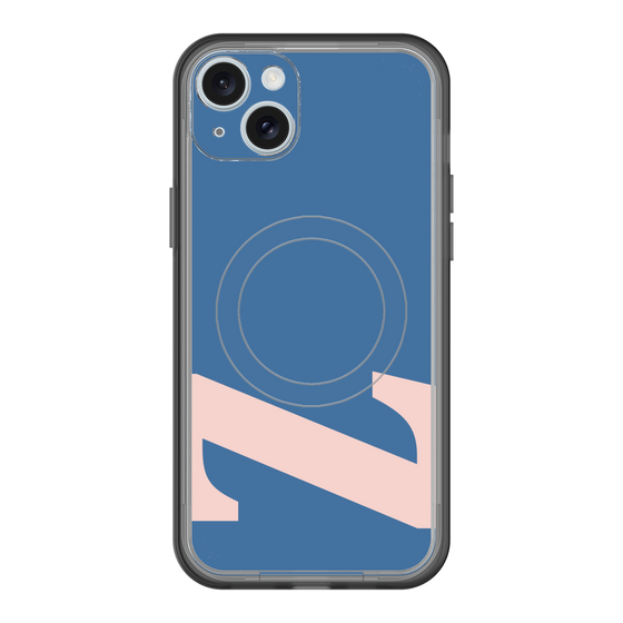 スリムプロテクションプレミアムケース with MagSafe［ オリジナル - initial color - Z navy ］