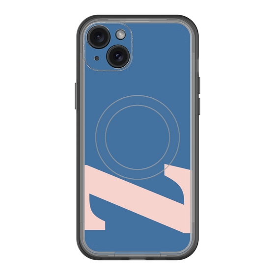 スリムプロテクションプレミアムケース with MagSafe［ オリジナル - initial color - Z navy ］