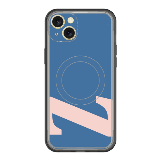 スリムプロテクションプレミアムケース with MagSafe［ オリジナル - initial color - Z navy ］