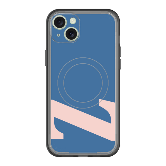 スリムプロテクションプレミアムケース with MagSafe［ オリジナル - initial color - Z navy ］