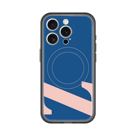 スリムプロテクションプレミアムケース with MagSafe［ オリジナル - initial color - Z navy ］