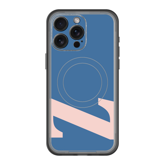 スリムプロテクションプレミアムケース with MagSafe［ オリジナル - initial color - Z navy ］