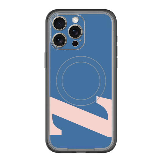 スリムプロテクションプレミアムケース with MagSafe［ オリジナル - initial color - Z navy ］