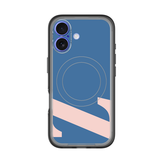 スリムプロテクションプレミアムケース with MagSafe［ オリジナル - initial color - Z navy ］