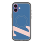 スリムプロテクションプレミアムケース with MagSafe［ オリジナル - initial color - Z navy ］