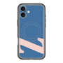 スリムプロテクションプレミアムケース with MagSafe［ オリジナル - initial color - Z navy ］