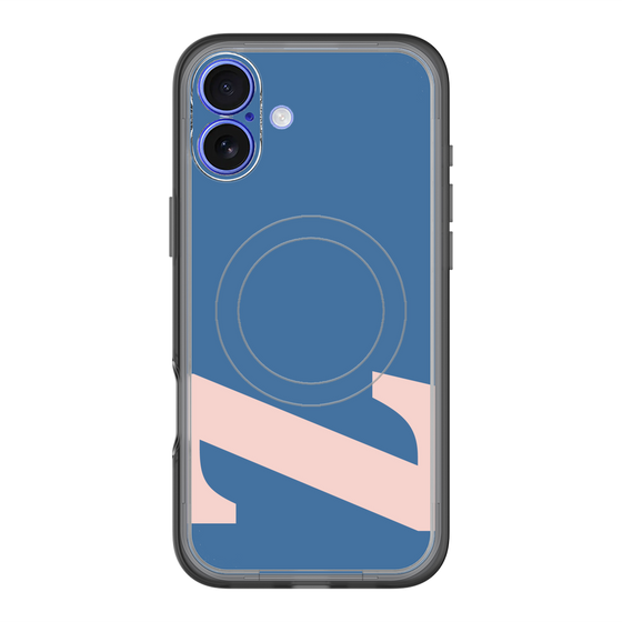 スリムプロテクションプレミアムケース with MagSafe［ オリジナル - initial color - Z navy ］