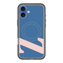 スリムプロテクションプレミアムケース with MagSafe［ オリジナル - initial color - Z navy ］