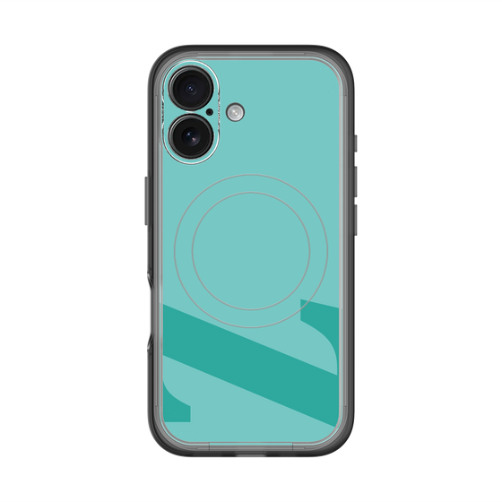 スリムプロテクションプレミアムケース with MagSafe［ オリジナル - initial color - Z light green ］