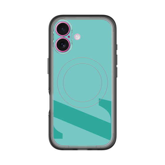 スリムプロテクションプレミアムケース with MagSafe［ オリジナル - initial color - Z light green ］
