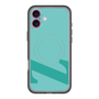 スリムプロテクションプレミアムケース with MagSafe［ オリジナル - initial color - Z light green ］
