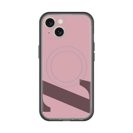 スリムプロテクションプレミアムケース with MagSafe［ オリジナル - initial color - Z dusty pink ］