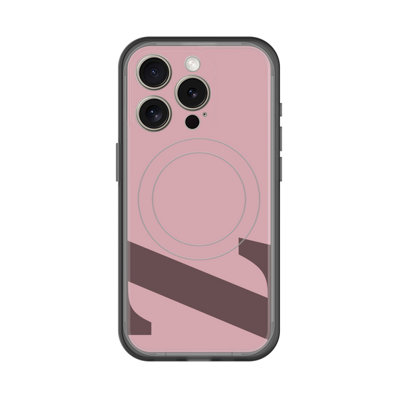 スリムプロテクションプレミアムケース with MagSafe［ オリジナル - initial color - Z dusty pink ］