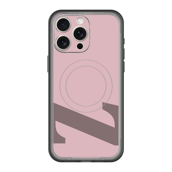 スリムプロテクションプレミアムケース with MagSafe［ オリジナル - initial color - Z dusty pink ］