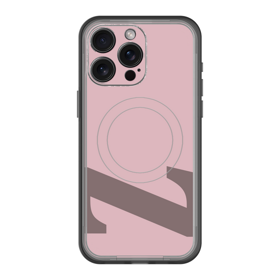 スリムプロテクションプレミアムケース with MagSafe［ オリジナル - initial color - Z dusty pink ］