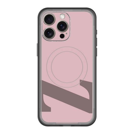 スリムプロテクションプレミアムケース with MagSafe［ オリジナル - initial color - Z dusty pink ］