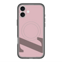 スリムプロテクションプレミアムケース with MagSafe［ オリジナル - initial color - Z dusty pink ］