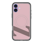 スリムプロテクションプレミアムケース with MagSafe［ オリジナル - initial color - Z dusty pink ］