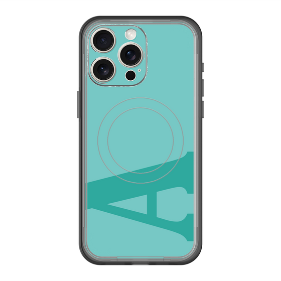 スリムプロテクションプレミアムケース with MagSafe［ オリジナル - initial color - A light green ］