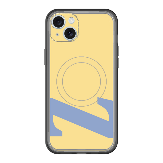 スリムプロテクションプレミアムケース with MagSafe［ オリジナル - initial color - Z yellow ］