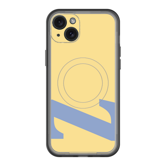 スリムプロテクションプレミアムケース with MagSafe［ オリジナル - initial color - Z yellow ］