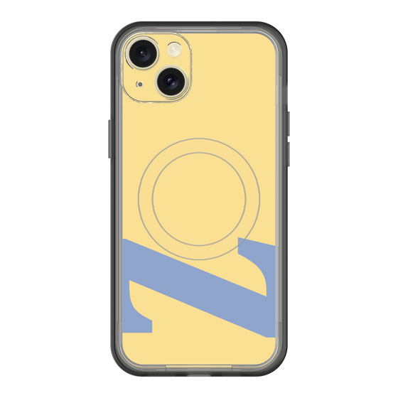 スリムプロテクションプレミアムケース with MagSafe［ オリジナル - initial color - Z yellow ］