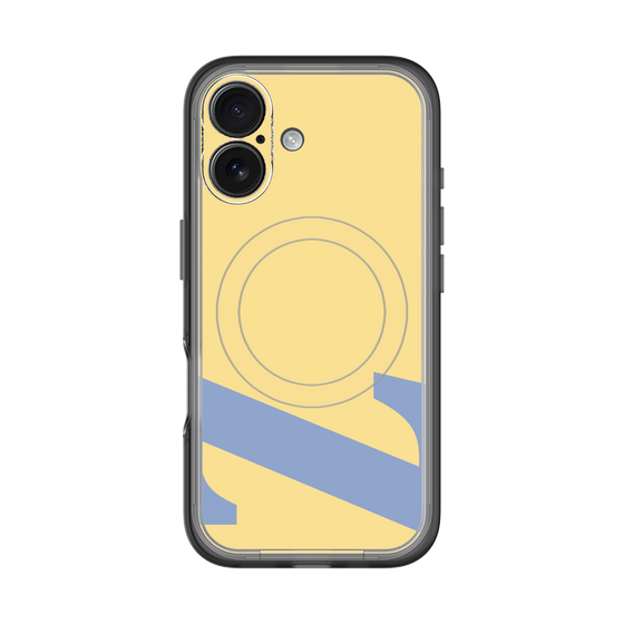 スリムプロテクションプレミアムケース with MagSafe［ オリジナル - initial color - Z yellow ］