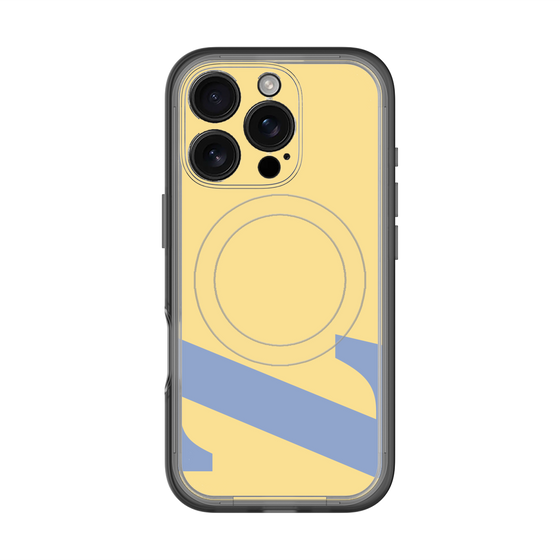 スリムプロテクションプレミアムケース with MagSafe［ オリジナル - initial color - Z yellow ］