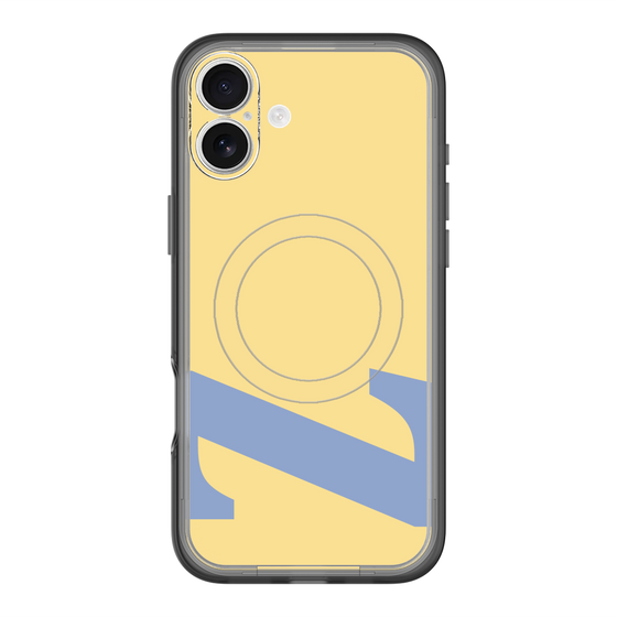 スリムプロテクションプレミアムケース with MagSafe［ オリジナル - initial color - Z yellow ］