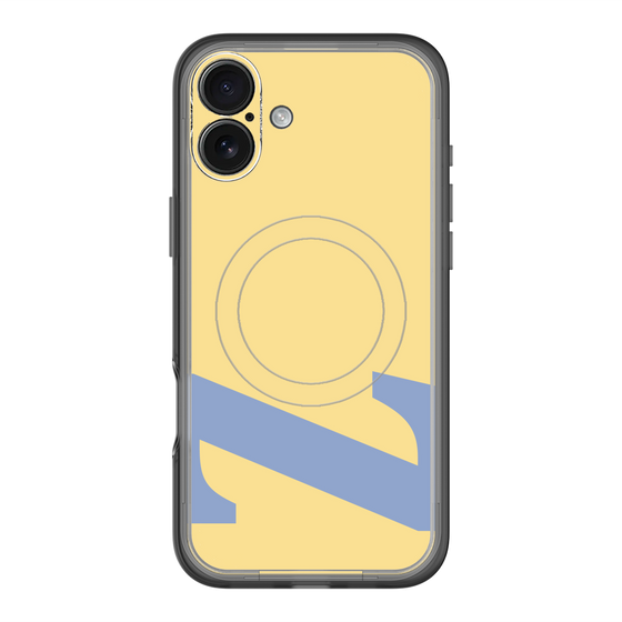 スリムプロテクションプレミアムケース with MagSafe［ オリジナル - initial color - Z yellow ］