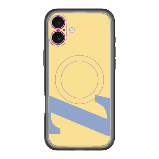 スリムプロテクションプレミアムケース with MagSafe［ オリジナル - initial color - Z yellow ］