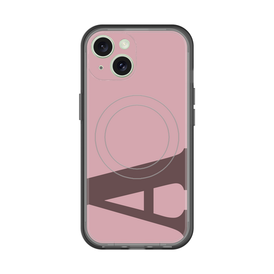 スリムプロテクションプレミアムケース with MagSafe［ オリジナル - initial color - A dusty pink ］