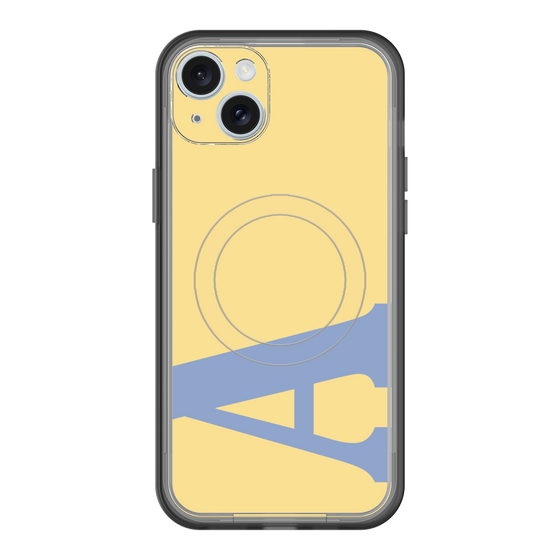 スリムプロテクションプレミアムケース with MagSafe［ オリジナル - initial color - A yellow ］