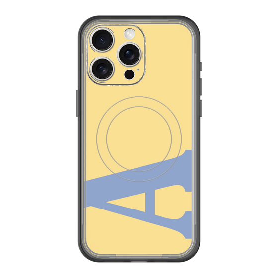 スリムプロテクションプレミアムケース with MagSafe［ オリジナル - initial color - A yellow ］
