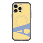 スリムプロテクションプレミアムケース with MagSafe［ オリジナル - initial color - A yellow ］