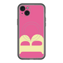 スリムプロテクションプレミアムケース with MagSafe［ オリジナル - initial color - B pink ］