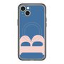 スリムプロテクションプレミアムケース with MagSafe［ オリジナル - initial color - B navy ］