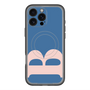 スリムプロテクションプレミアムケース with MagSafe［ オリジナル - initial color - B navy ］
