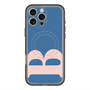 スリムプロテクションプレミアムケース with MagSafe［ オリジナル - initial color - B navy ］