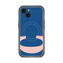 スリムプロテクションプレミアムケース with MagSafe［ オリジナル - initial color - C navy ］